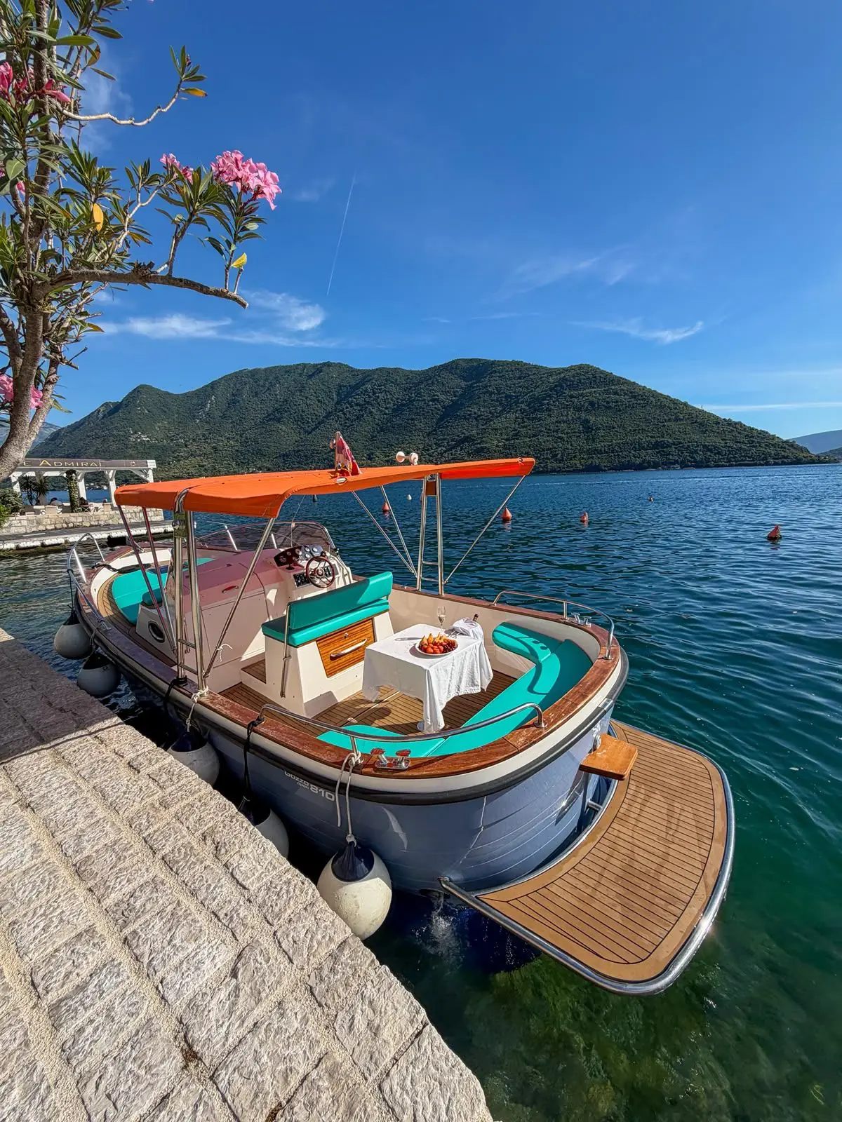 Rosmarino Boat on the Bay of Kotor